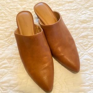 Universal Thread Cognac Mules - Size 9